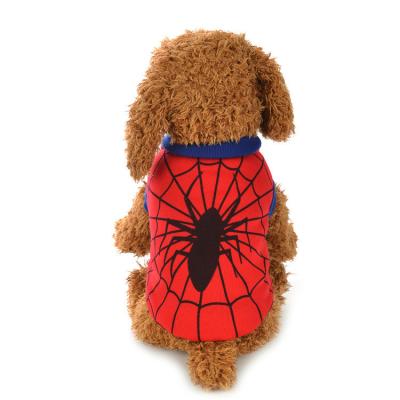 China Fashion Pet Clothes Cat Clothes Dogs Dressing Up Spiderman Style For Yokie Teddy For Dog Cat Decoration for sale