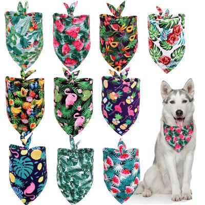 China Wholesale Dogs Pets Products Pet Accessories Soft Cotton Triangle Dog Scarf Bibs Bandana for sale