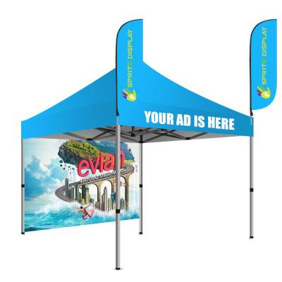 China Outdoor Display 10x10 Printed Custom Premium Heavy Duty Aluminum Tent View Canopy Aluminum Tent For Trade Show Exhibition for sale