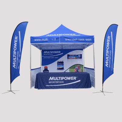 China Custom Folding Waterproof Printed Outdoor Display Aluminum 3x3 View Canopy Tent For Trade Show Display Event for sale