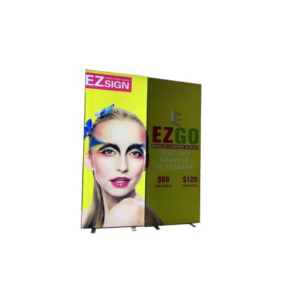 China Lightweight Portable Advertising Backlit Aluminum Profile Fabric SEG Display Light Box With Tool Free for sale