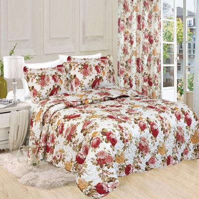 China Soft 2021 Hot Sale 3pcs Microfiber Comforter Sets For All Size Beds Summer Bed Piece Spreads Comforter Set for sale