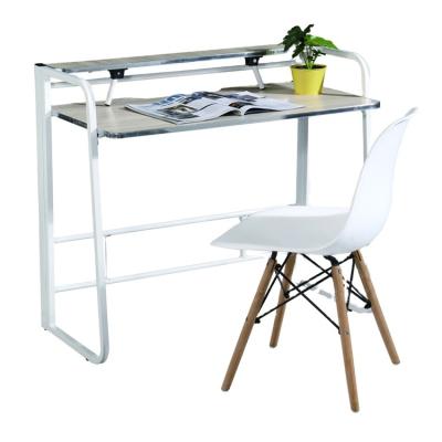 China With Shelf Modern Simple PC Computer Desk Writing Study Table With Storage Shelves for sale