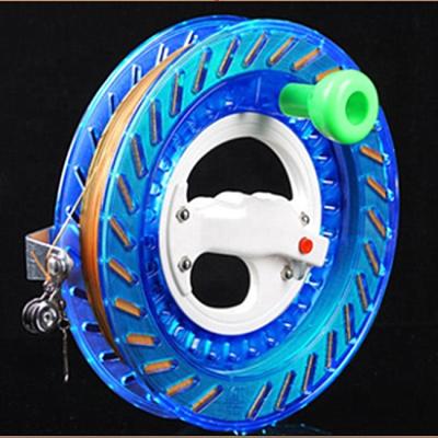 China New Arrival 100% ABS Reel Kite Flying Plastic Wheel Kite Winder Blank Material Kite With Flying Line for sale