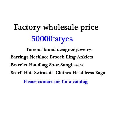 China 2022 Fashion Factory Wholesale Fashion Women's Letters Jewelry Designer Famous Brands Luxury Earrings cc Necklace for sale