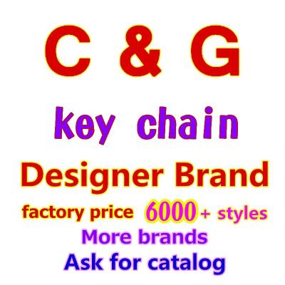 China Fashion Famous Brand Designer CC Key Chain Credit Passport Popular Wholesale Hot Selling Luxury Card Case for sale