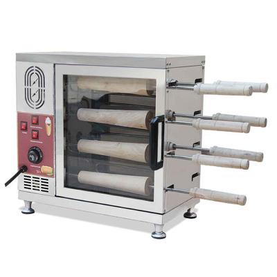 China NP21 Commercial Electric Chimney Cake Bread Oven 3KW Ice Cream Corn Roller Grill Oven For Snack Machine for sale