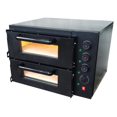 China NB300 220V Outdoor Electric Pizza Oven Commercial Cake Pizza Bread Stone Bakery Oven for sale