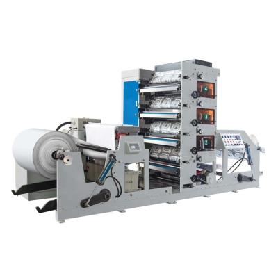 China Garment Shops China Factory Paper Cup Printing Machine Flexo 5 Color Flexo Printing Machine Price for sale