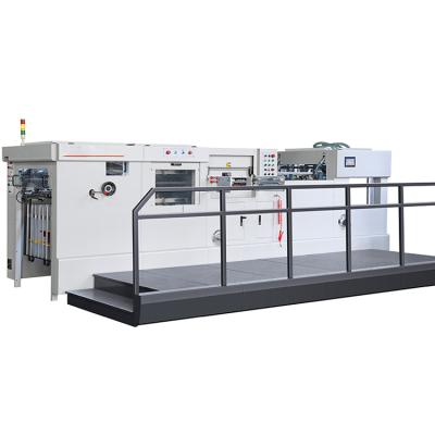 China Automatic Corrugated Cardboard Sheet Fed Paper Deck Die Cutting Machine For Boxes for sale