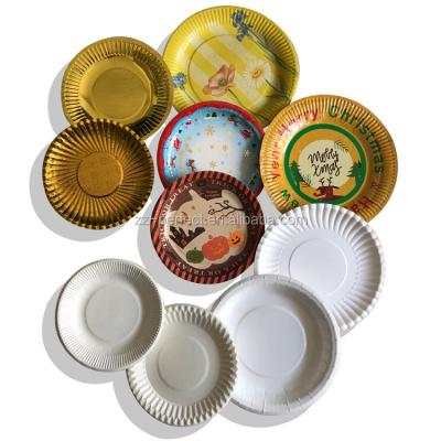 China Hotels Soup Plates Production Price List Full Automatic Paper Plate Making Machine Price for sale