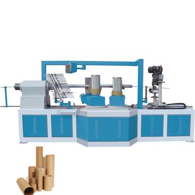 China Garment Shops 3-16 Layer Automatic CNC Double Nose Touch Screen Four Sashes Paper Core Tube Making Machine for sale