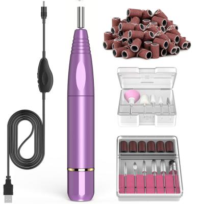 China Adjustable Adjustable Speed ​​Premium Portable Nail Drill Speeds Rechargeable Electric Nail Drill for sale