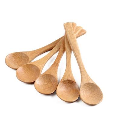 China Sustainable Bamboo Tableware Spoon Set for sale