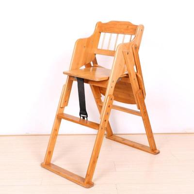 China Modern Foldable Bamboo Dinner Chair For Baby for sale