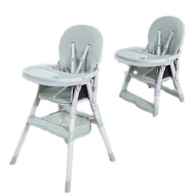 China Safety Confortable Baby Dining Chair Wholesale Baby Furniture Foldable Restaurant Portable Multifunctional Baby Dining Chair Household Kids High Chair Customized for sale