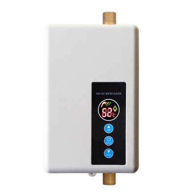 China Mini Electric Water Heater Tankless Heater Fashion Attractive Design Household Competitive Price 110v Electric Hot Water He for sale