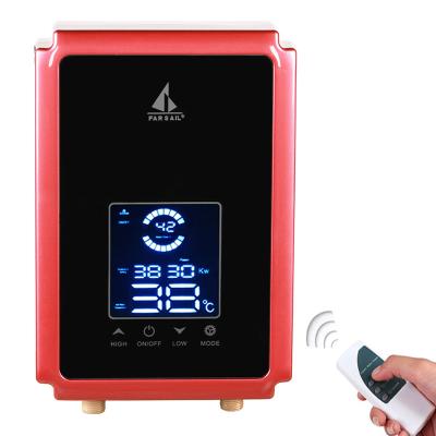 China Instant heating within seconds; small size ; Wholesale New Arrival Electric Instant Portable 11kw Water Heater Easy Installation for sale