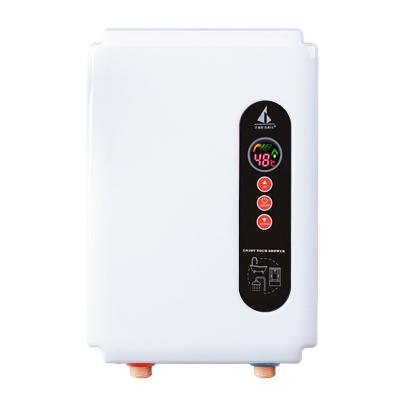 China Instant heating within seconds; small size ; Factory Sale 8500w Electric Home Tankless Easy Price Instant Quick Installation Water Heater for sale