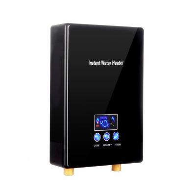 China Instant heating within seconds; small size ; Easy Installation 7500 W 220V Instant Hot Water Shower Electric Instant Water Heater Mexico for sale