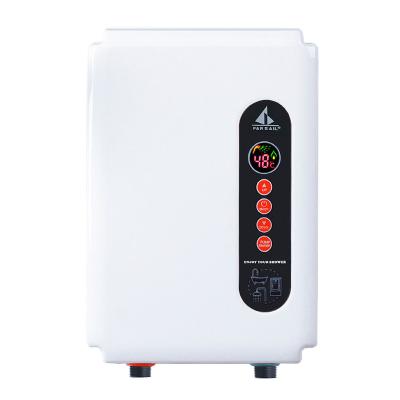 China Wholesale Household 4500 With 5500W Home Shower Bath Instant Electric Water Heater With Pressure Gasoline Price for sale