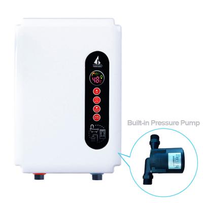 China Instant heating within seconds; small size ; Easy Installation 4500/5500/6500 W Electric Water Heater With Pump for sale