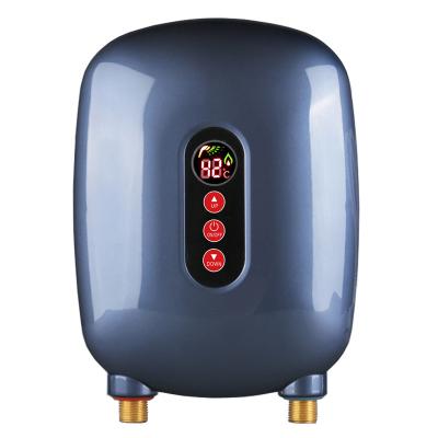 China Instant heating within seconds; small size ; easy installation 4500 W custom or standard electric instantaneous water heater instantelectricshower4500w for sale