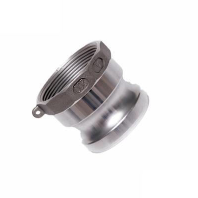 China Oil Gas Water Pipe Fittings Industrial Camlock Aluminum Female Thread Type A for sale