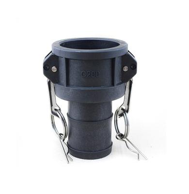 China Oil Type C Polypropylene Camlock Irrigation PP Camlock Quick Coupling for sale