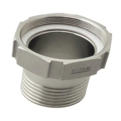 China DIN 2817/EN14420 Industrial Oil Gas Water Hose Fitting Coupler Female GI Coupling Hose Smooth Or Serrated Tail for sale