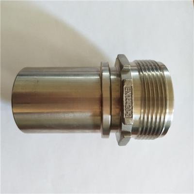 China GI DIN 2817 GA hose fitting with smooth and serrated shank 1/2'| 4' of male pipe thread for sale