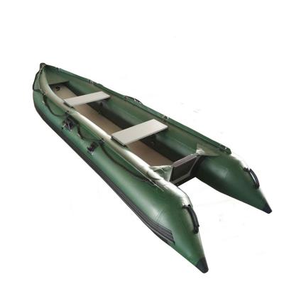 China 0.9mm PVC Latest Style Inflatable Fishing Boat Inflatable Paddle Kaboat for sale