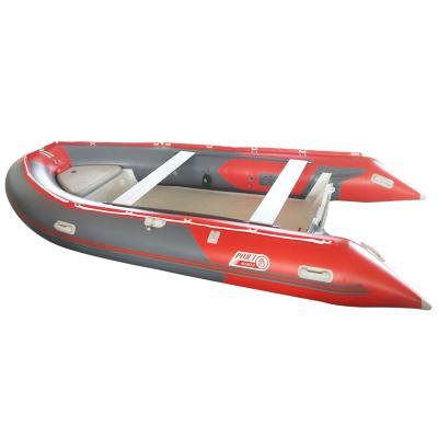 China Hot Sale 3-4MM Aluminum Dish FREESUN Brand 4.2M Aluminum RIB Boat Rigid Inflatable Boat for sale