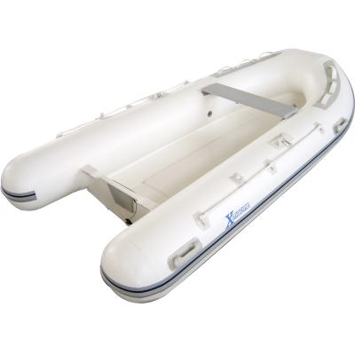 China Inflatable Fishing Boat 330cm Length RIB With CE Hull Rigid Rigid Fiberglass Inflatable Boat for sale