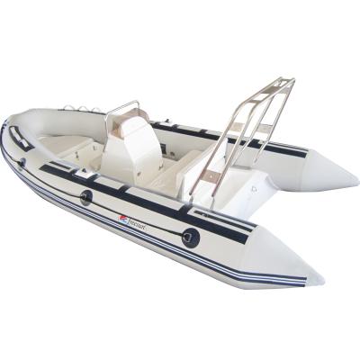 China PVC RIB with CE rigid inflatalbe boat 420cm for sale