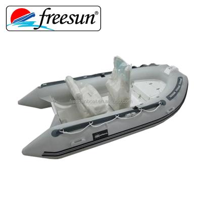 China Fiberglass CE Certification PVC TUBE Ifiberglass Hull Ribs Inflatable Boat for sale