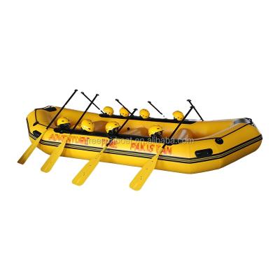 China Inflatable River Raft White Water Raft PVC Lifeboat Boat Inflatable River Lake Dinghy Fishing Boat for sale