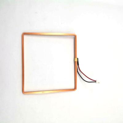 China 0.20mm (2RS-N) /Golden Free Sample Dimensions: 62*58*2.00 mm 125khz square rfid antenna support copper wire customized coil antenna for sale