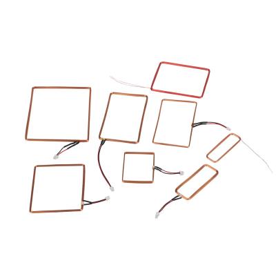 China 0.25mm(2RS-N) Loop Antenna 0.2mm Wire High Frequency Induction Square 125KHZ IC Cards Self-bonded Copper Coil Antenna RFID Reader for sale