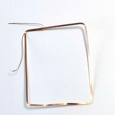 China 0.20mm (2RS-N) /Golden size: 50*41*0.2mm 345uh 125Khz copper coil rfid antenna for sale