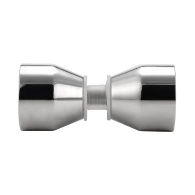 China Modern Glass Bathroom Room Shower Door Knobs Stainless Steel Glass Door Handle Handle for sale