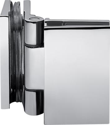 China Modern Stainless Steel Glass To Wall Bathroom Door Flange Glass Shower Hinge for sale