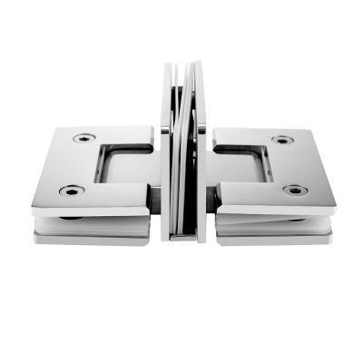 China Hot Sale Modern T Shape Glass To Shower Glass Door Solid Brass Standard Hinge for sale