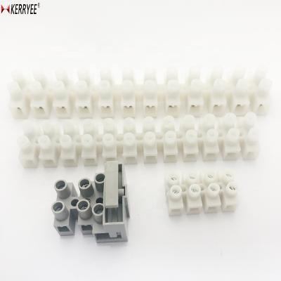 China 8mm2 H Power Through Terminal Block 1.5mm Wire Range Lamp Connector 22-12AWG for sale