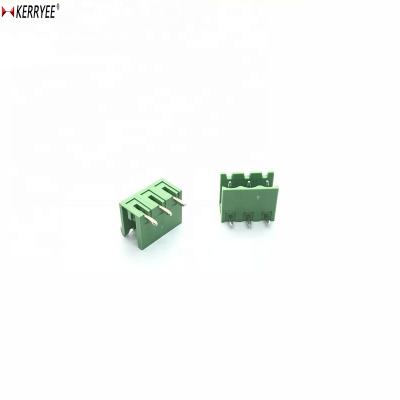 China 2EDGV 5.0/5.08mm Male Green 3P Pluggable Terminal Block 28-12AWG for sale