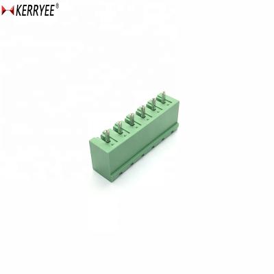 China 2EDGVC 5.08mm Male 6P V/T Terminal Block Plug-in Type 28-12AWG for sale