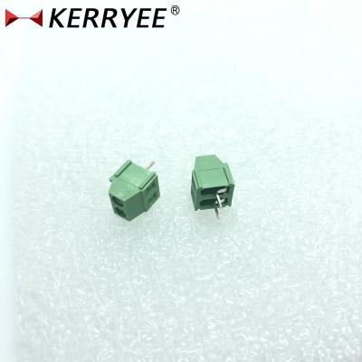 China 381/3.81mm Pitch PCB Screw Clamp Rising Terminal Block Supplier 28-16AWG for sale