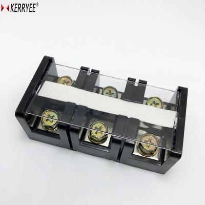 China 87.5*43*33.5 3P 11 TC High Current Barrier 60A Terminal Block - A.W.G. 20 for sale