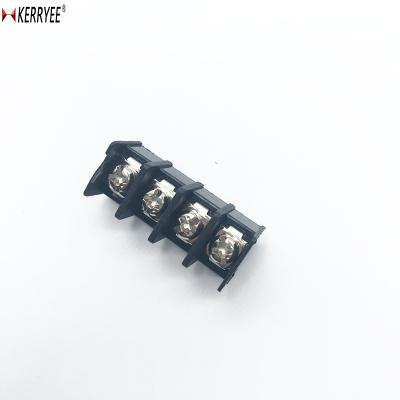 China 25B PCB Barrier Terminal Block Supplier 7.62mm ptch 22-10AWG for sale