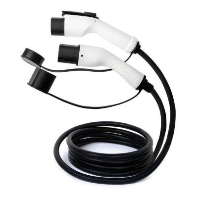 China 32A 1-Phase Type 2 Plug to GBTC IEC 62196 EV Cable and for Electric Vehicle Charging for sale